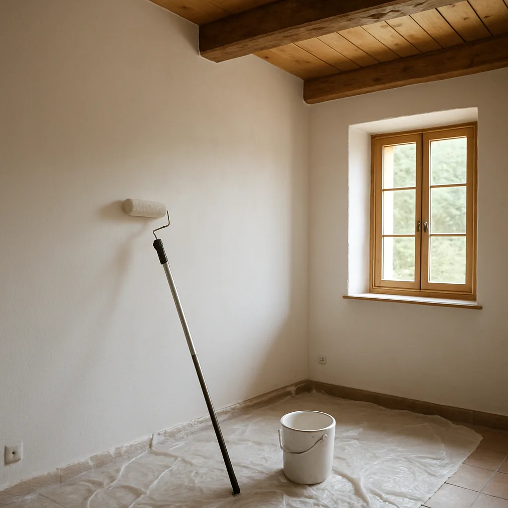Peinture intérieure de murs et plafonds